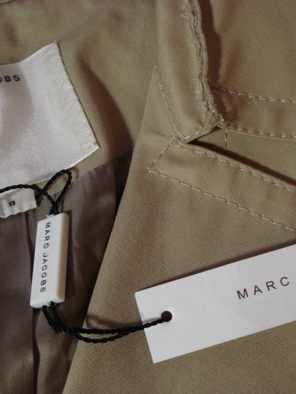 Marc Jacobs Size 8 Trench Coat - New with Tag MSRP $1900 - Picture 4 of 5